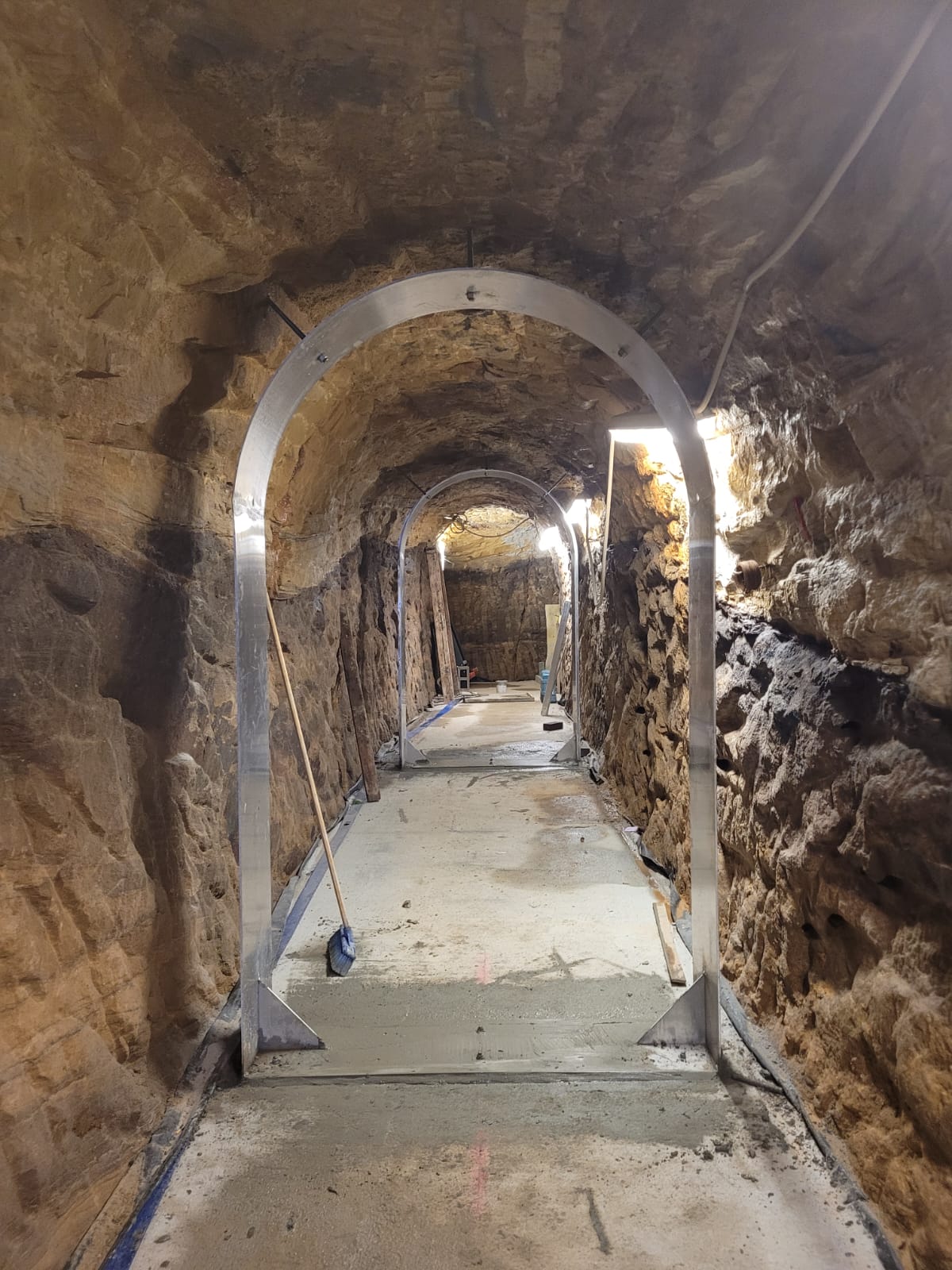 Private Residence, Mosman – Arched Tunnel Support