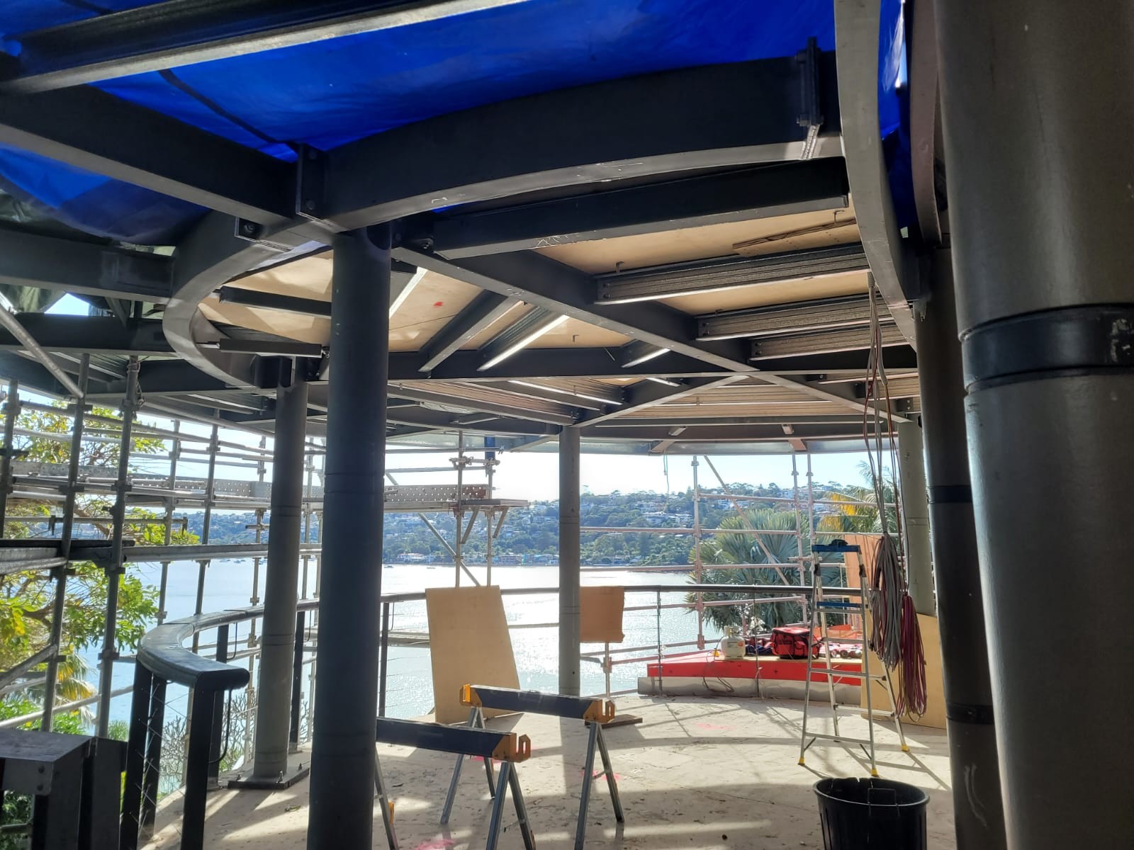 Private Residence, Mosman – Curved Awning